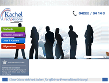 Tablet Screenshot of kachel-fachpersonal.de